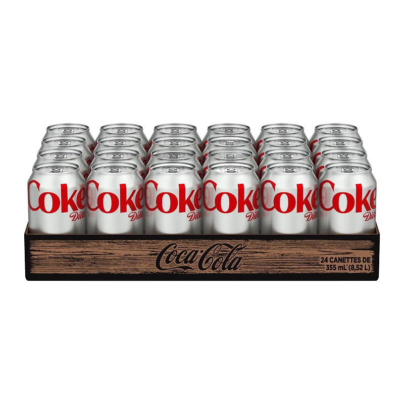 Diet Coke Cans, 355 mL, 24 Pack, 24 x 355 mL