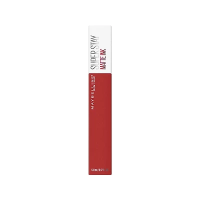 Maybelline New York SuperStay Matte Ink Rouge à Lèvres Liquide, Longue Tenue, Couleur Intense à Haut Impact, hustler ,5 ml