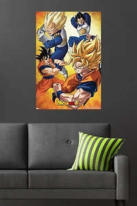 Dragon Ball Super - Orange Wall Poster, 22.375" x 34"
