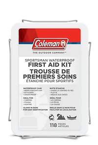 Coleman  Sportsman Waterproof First Aid Kit, 118 Piece