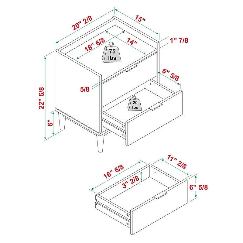 NIGHTSTAND - FRENCH