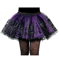 Tutu gothique violet - adulte Accessoires d'Halloween