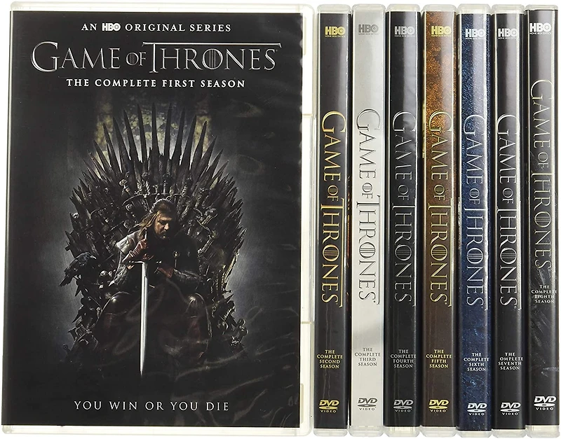 Le Trône de Fer: La Série Complète (DVD), en vedette Emilia Clarke, Peter Dinklage, et Kit Harington [2019]
