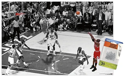 Michael Jordan - Le tir horizontal