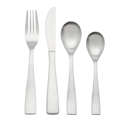 Home Trends 16 Piece Stainless Steel Flatware Set, HT 16 Piece Flatware