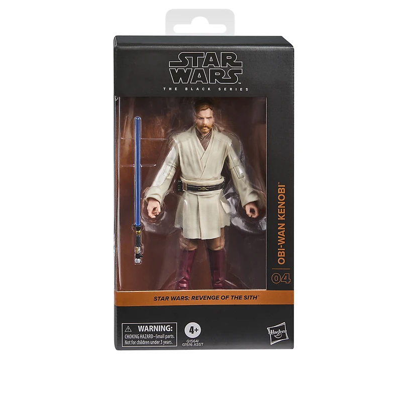 Star Wars The Black Series Obi-Wan Kenobi, Star Wars: Revenge of the Sith Premium Collectible 6 Inch Action Figure