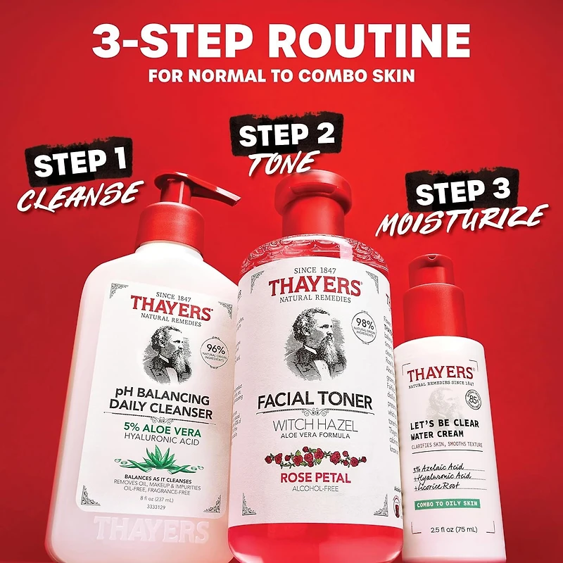 Rose Petal Face Toner with Witch Hazel & Aloe Vera, Duo Pack