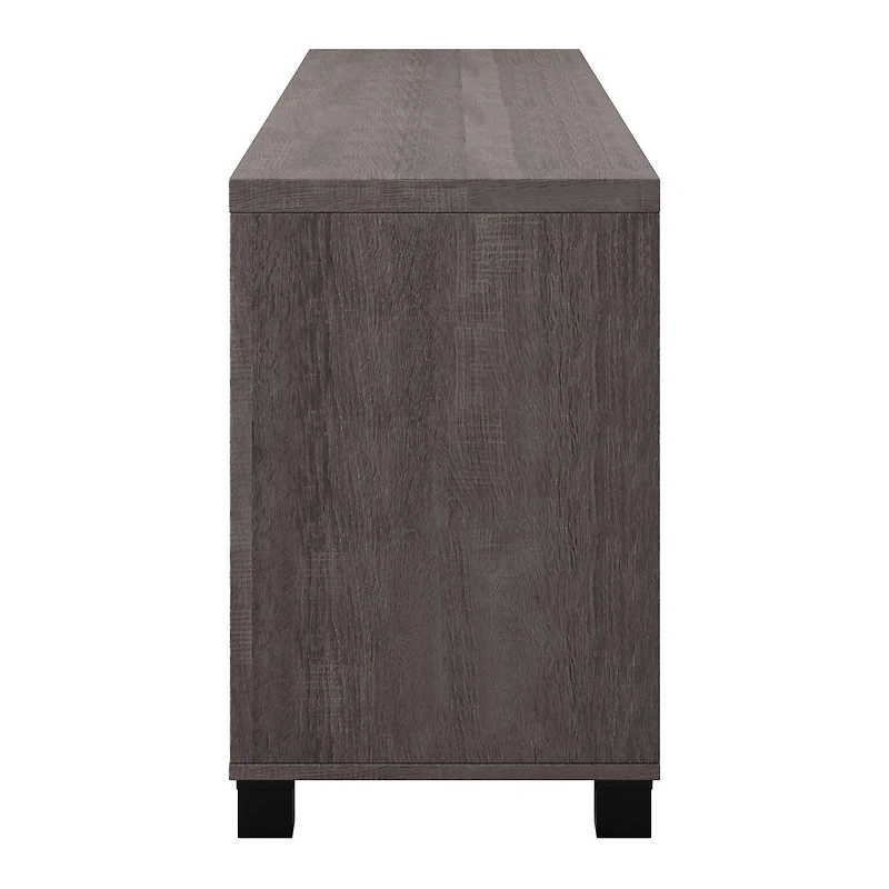CorLiving Virlomi Engineered Wood TV Stand with Doors for Most TVs up to 85"