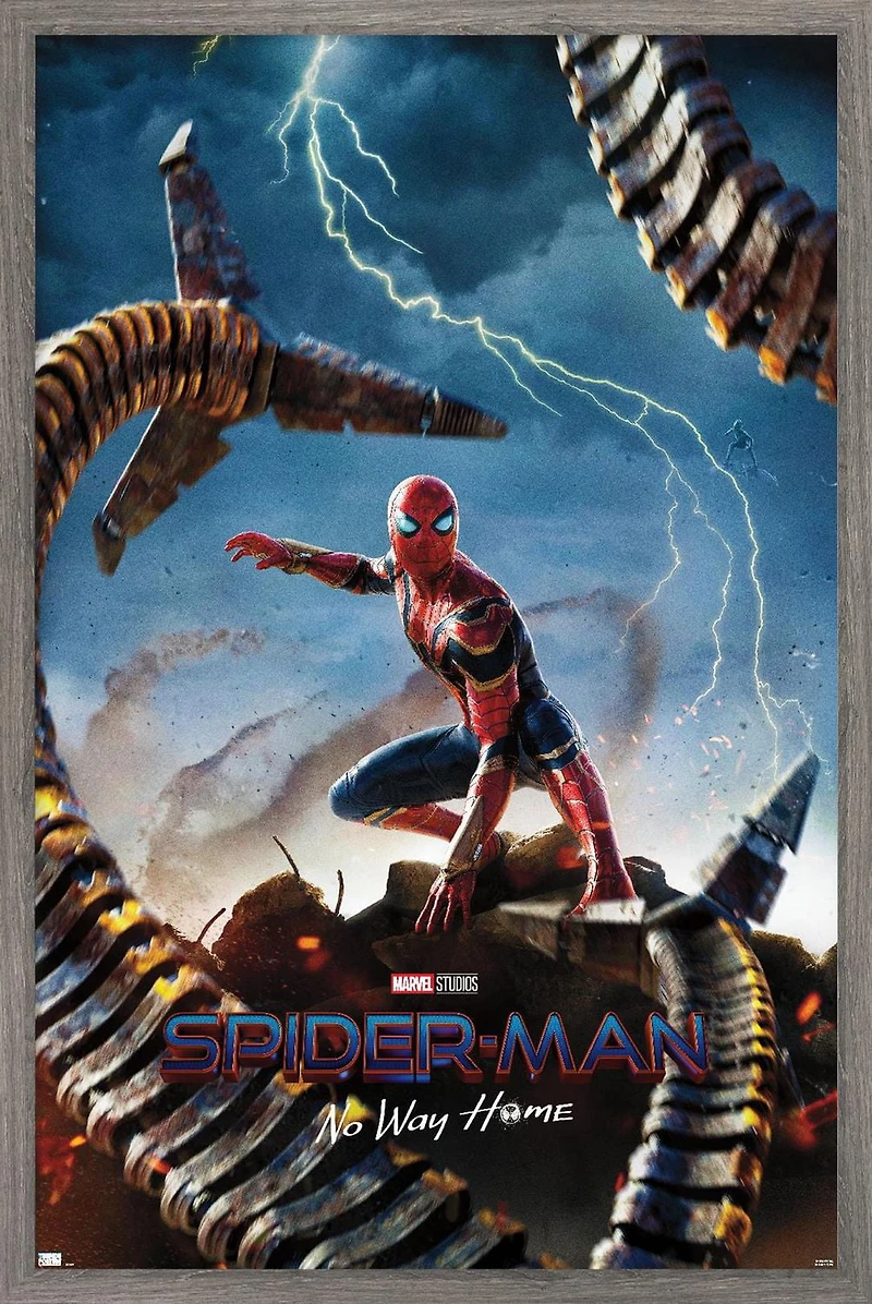 Marvel Spider-Man: No Way Home - Teaser Wall Poster, 22.375" x 34"