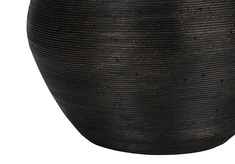 Monarch Specialties  Luminaire, 25"h, Lampe De Table, Béton Noir, Teinte Ivoire / Crème, Contemporain
