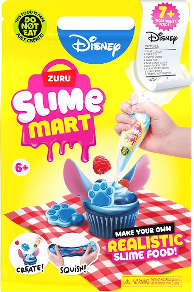 Slime Mart Small Shopping Disney Bag By ZURU – Disney Dessert (Stitch-Cupcake)