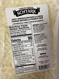 Schtark Shredded Mozzarella 2Lbs, MOZZARELLA