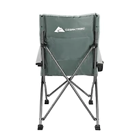 Ozark Trail High Back Camping Chair, Green, Adult, High Back Camp Chair