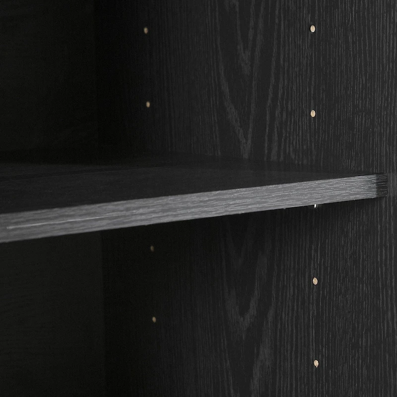 South Shore Mezzy Buffet 2 portes avec rangement ouvert