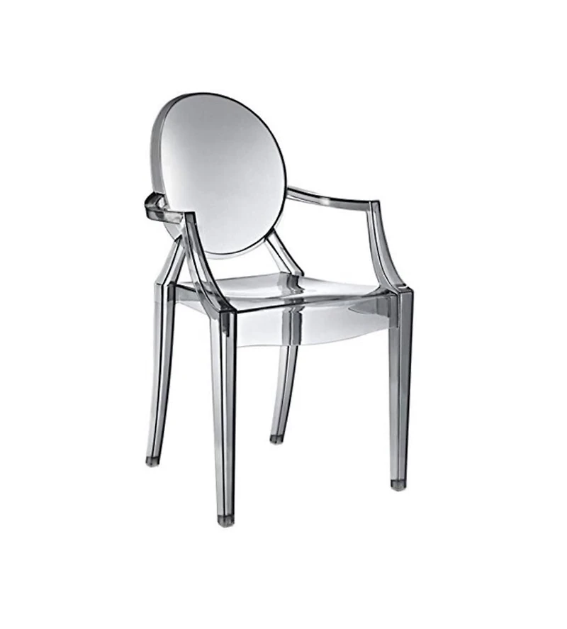 Chaise à accoudoirs en plastique Heavenly Collection pour salle à manger