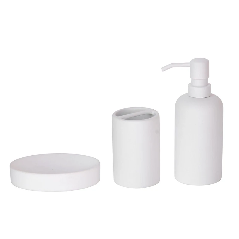 Mainstays Soft Touch Soap Dispenser, Lotion Dispenser, 1 ceramic lotion pump, soap pump for kitchen, bathroom or hotel, Rubber coated ceramic