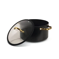 Batterie de cuisine en aluminium 32 pièces Thyme & Table - Noir