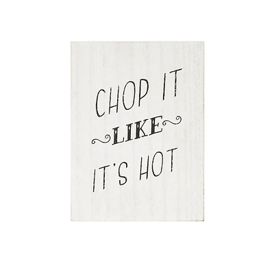 “Chop It Like It’s Hot” Box Top Art
