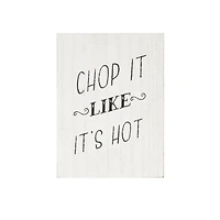 “Chop It Like It’s Hot” Box Top Art
