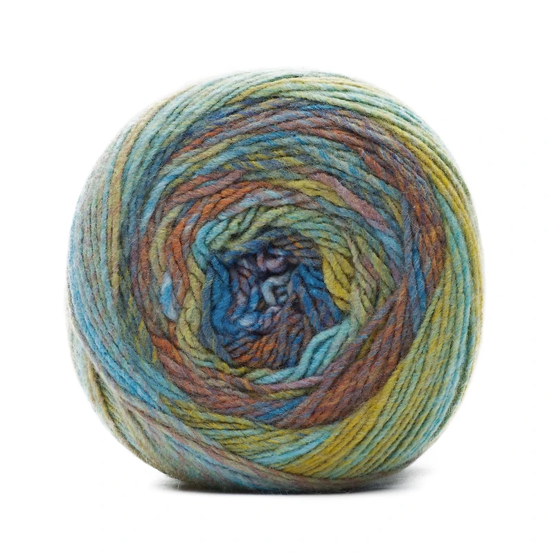 Red Heart® Roll with it melange™ #4 Worsted (Medium) Acrylique Fil, 5.29oz/150g 389 Yards Red Heart Roll with it melange fil