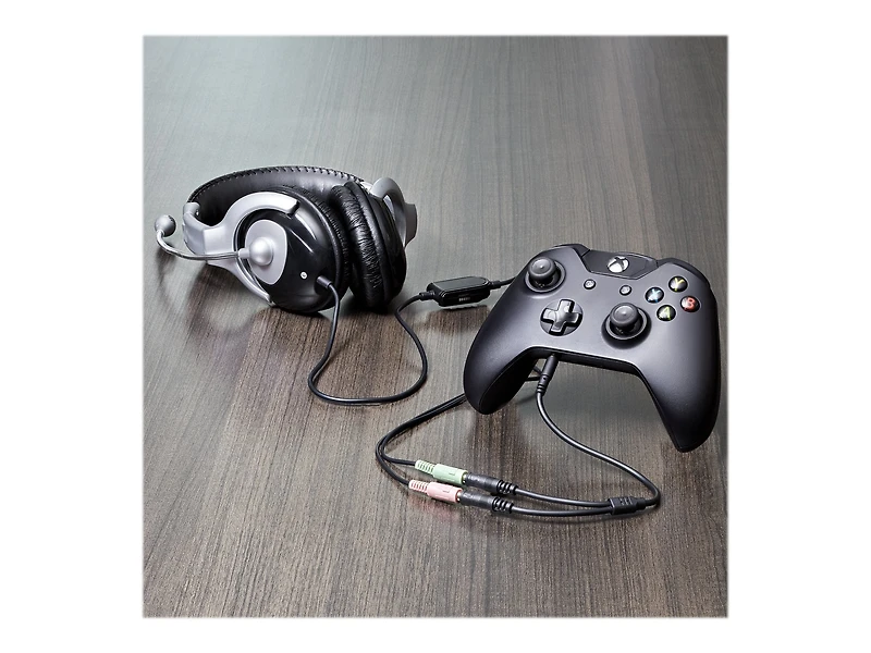 Headset Splitter 4 Pin to 2x 3 Position