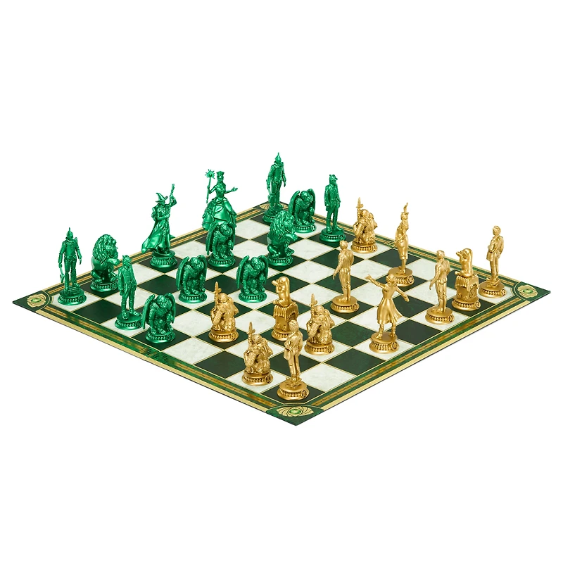 The Noble Collection Wicked l'ensemble des échecs - Shiz contre Emerald City