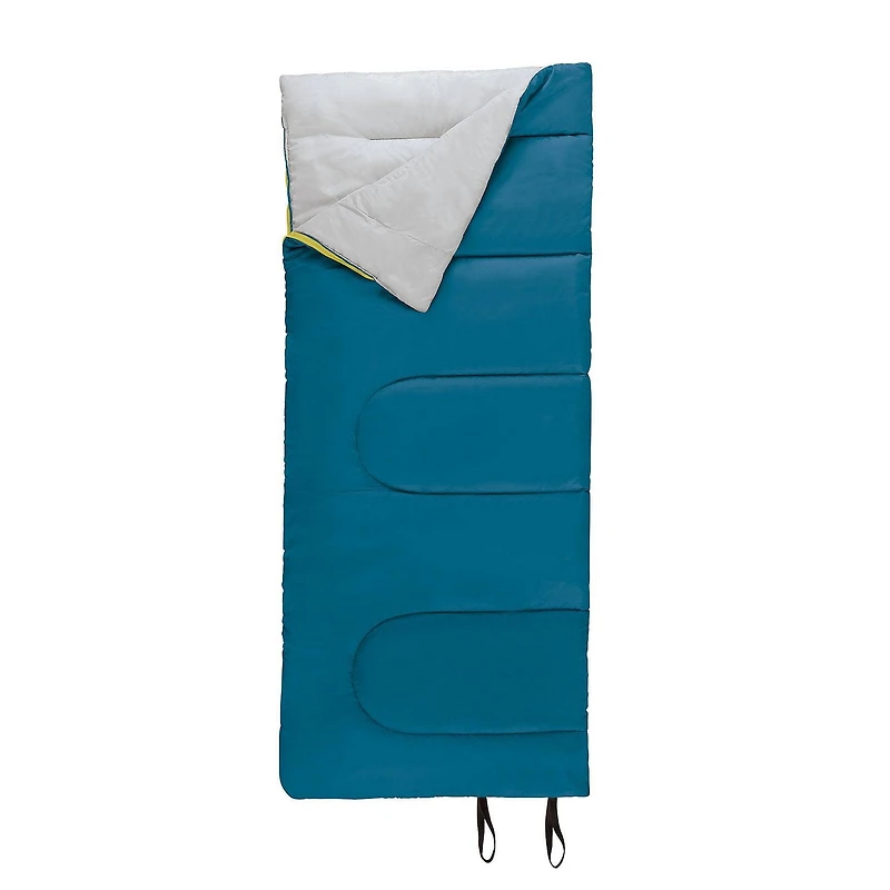 Sac De Couchage Ozark Trail 10°C, 72" (L) x 30" (L), Température Limite +50°F/+10°C, Tissu En Polyester, Bleu Sac de couchage
