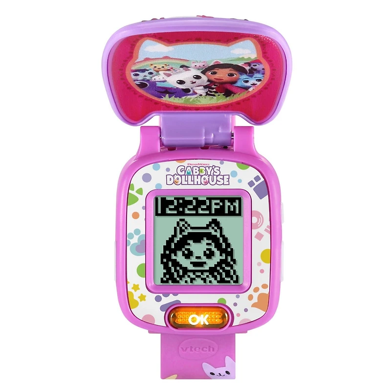 VTech Gabby’s Dollhouse Time to Get Tiny Watch With Games - English Version, 3+ Years