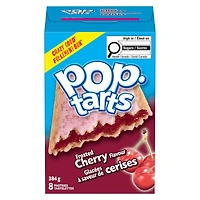 Tartelettes Pop-Tarts® Glacées à saveur de cerises, 384 g, 8 Tartelettes Pop Tart, pâtisseries glacées aux cerises 384gmx12