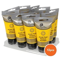 Time 4 Crafts 12-Piece 75ml Acrylic Paint Tube Set