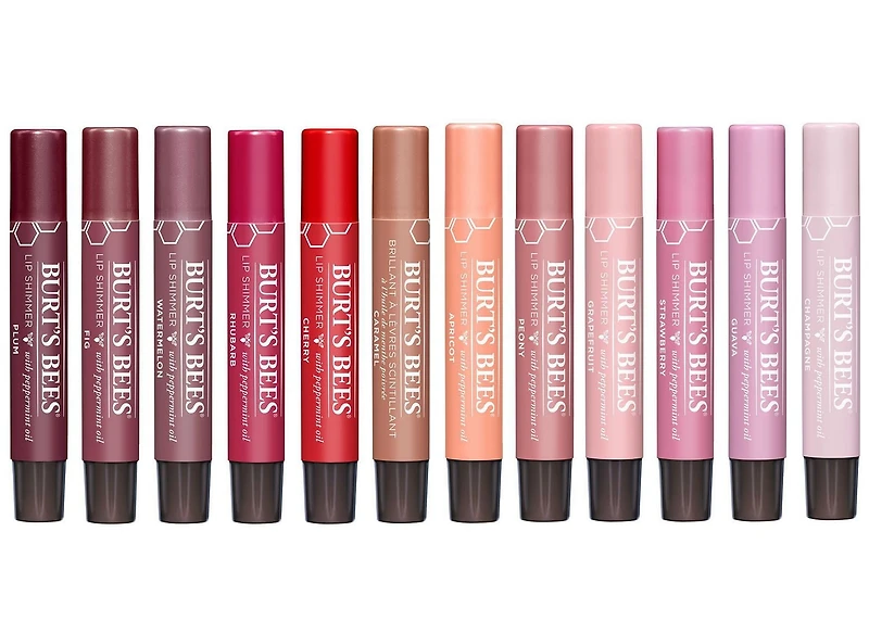 Brillant scintillant pour les lèvres d’origine naturelle à 100 % en teinte Apricot de Burt’s Bees®,