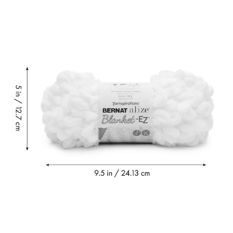 Bernat® Alize Blanket™ #7 Jumbo Polyester Yarn, Jacaranda 6.4oz/180g 18 Yards
