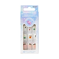 Ongles à presser des fêtes imPRESS - Longueur courte - Forme carrée - 30 ct. Kiss Impress Holiday
