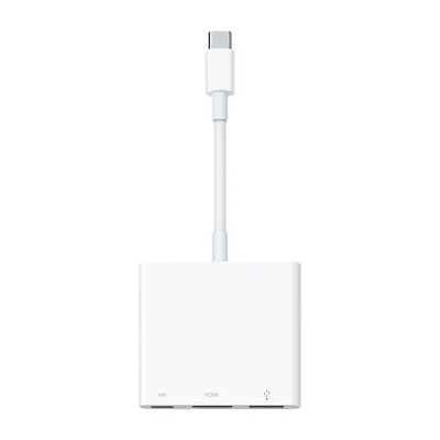 Apple USB-C Digital AV Multiport Adapter - Blanc