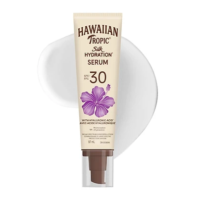 Hawaiian Tropic Silk Hydration Sunscreen Lotion Serum SPF 30, Serum