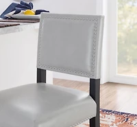 Tabouret de Comptoir Gris colombe Garland