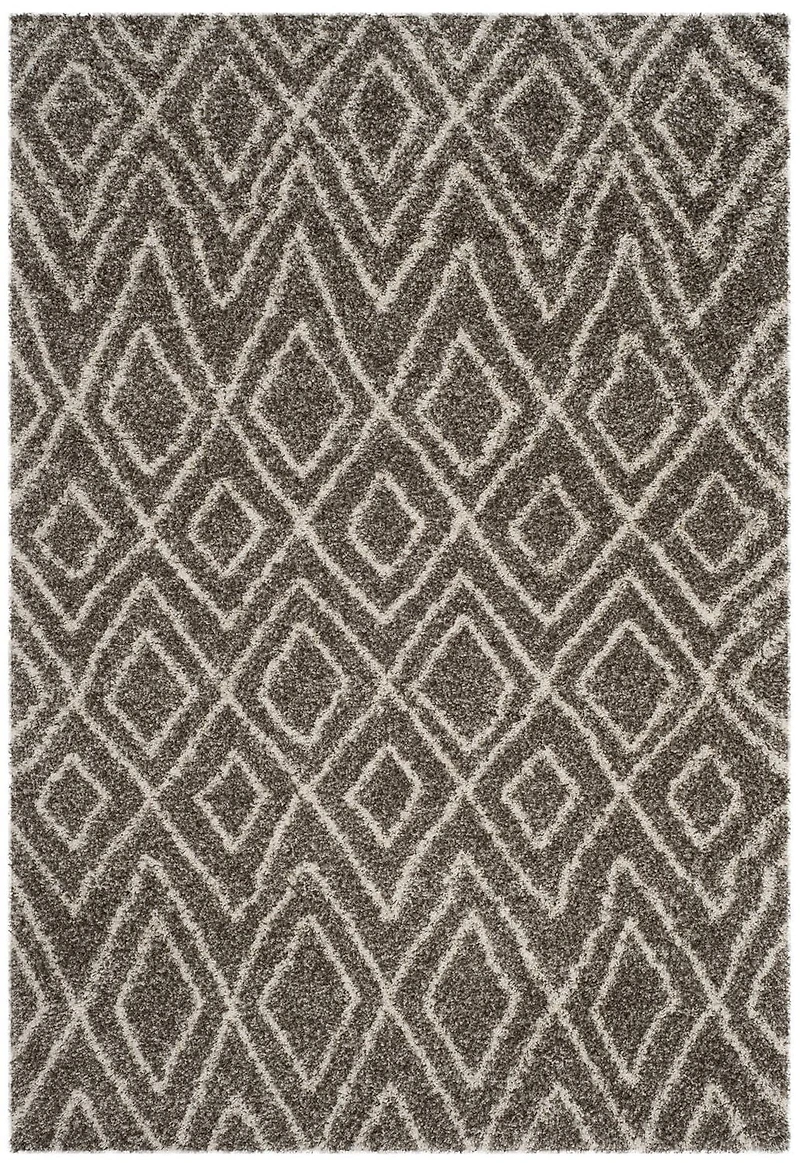 SAFAVIEH Hudson Augustine Geometric Shag Area Rug