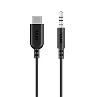 Câble auxiliaire USB-C vers 3,5 mm de1,8 m/6 pi de Onn.