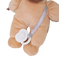 My Sweet Baby 10-inch Snuggly Baby Doll with Pacifier, Light Mocha Outfit