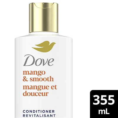 Revitalisant pour cheveux ternes et secs, Dove Mangue et Douceur avec technologie Soin Bio-Protéine Liquide, 355mL 355 ML