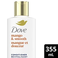 Revitalisant pour cheveux ternes et secs, Dove Mangue et Douceur avec technologie Soin Bio-Protéine Liquide, 355mL 355 ML