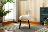 CORA  SET OF TWO ACCENT CHAIRS-BEIGE