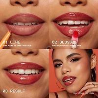 NYX Professional Makeup Duck Plump Plumping Lip Liner, With Spicy Ginger & Capsicum