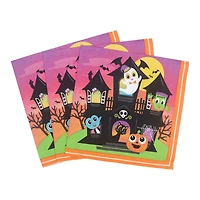 18ct paper napkin - family house