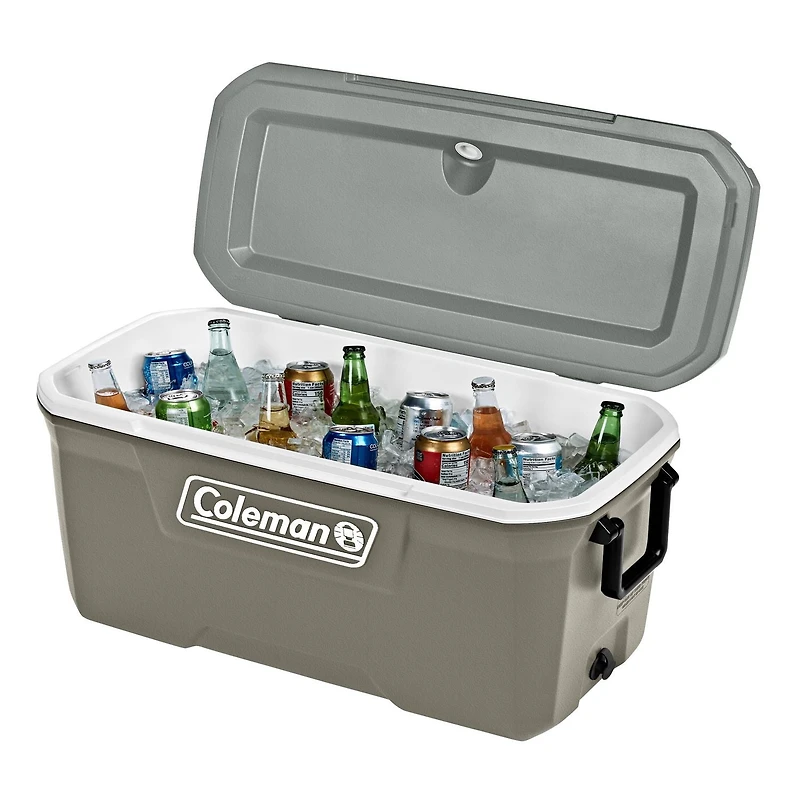 Glacière Rigide Coleman 316 Series 66 L, Gris Cendré 70 QT/66 L