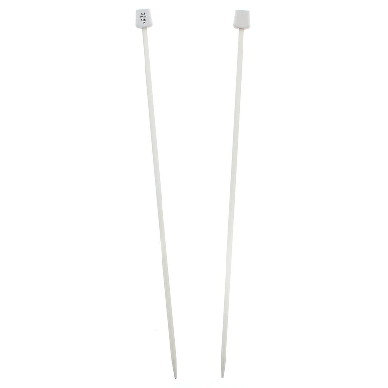 Love Knitting 12" Single Point Knitting Needles - 2 pieces, Sizes 2.25 - 10.0 mm