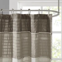 Home Essence Salem Shower Curtain Natural
