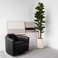 Potted Fiddle Leaf Fig Tree 4 Stem