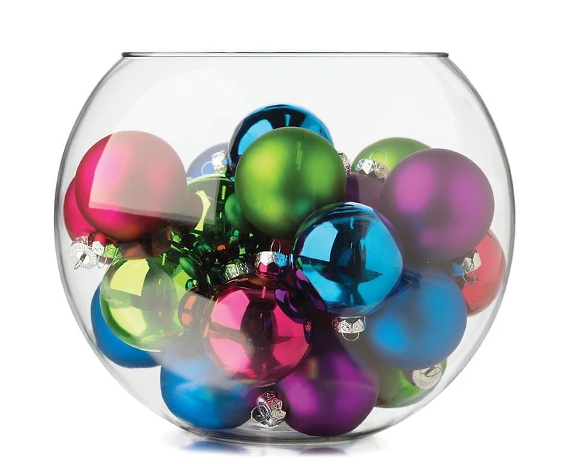 Bol en verre avec fond à pied de Libbey Glass 3,9 x 4,9 po