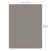 Mainstays Washable Finley Bluestone Rug Tufted 6'x8'